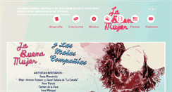 Desktop Screenshot of labuenamujer.com